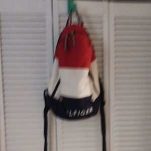 Tommy Hilfiger Red, White, and Black Backpack